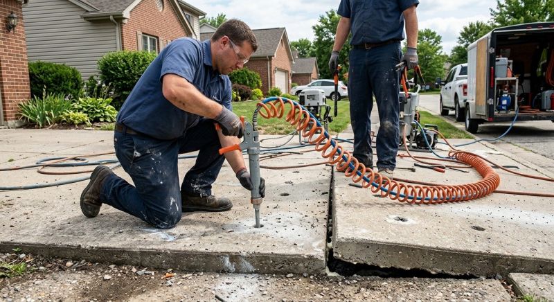 Concrete Poly Jacking in San Antonio, TX