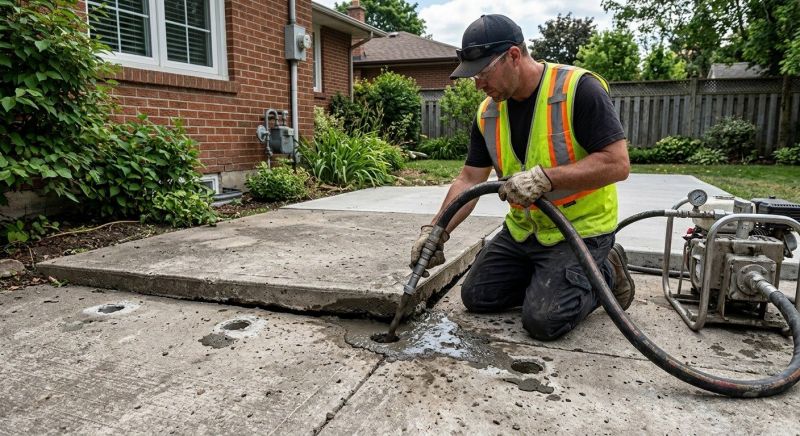 Concrete Poly Jacking in Columbus, OH