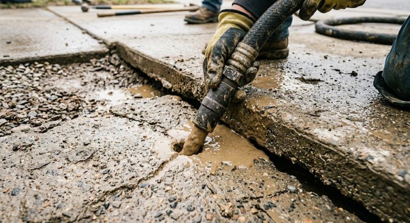 Concrete Slab Jacking in Denver, CO