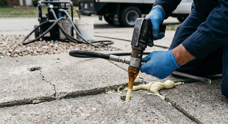 Driveway Slab Lifting in Tampa, FL