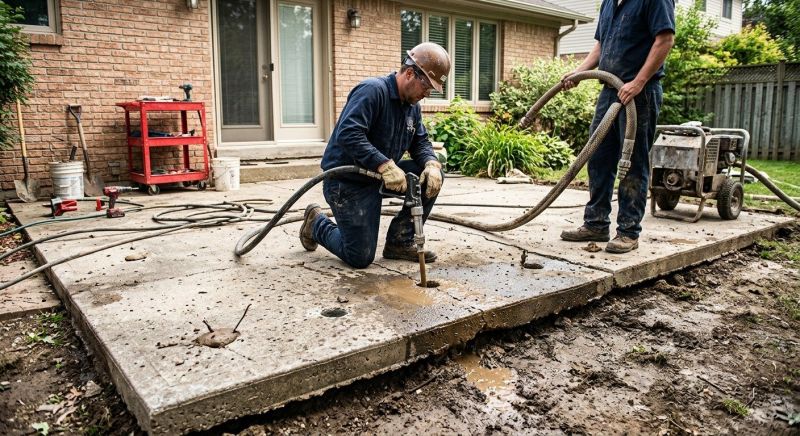 Porch Leveling in Des Moines, IA