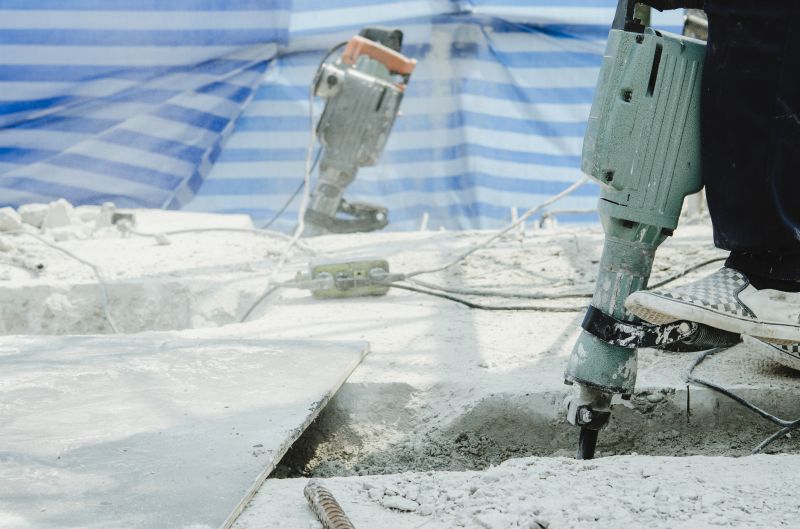 Products For Concrete Slabjackings in use