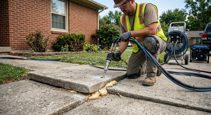 Sidewalk Raising in Corpus Christi, TX