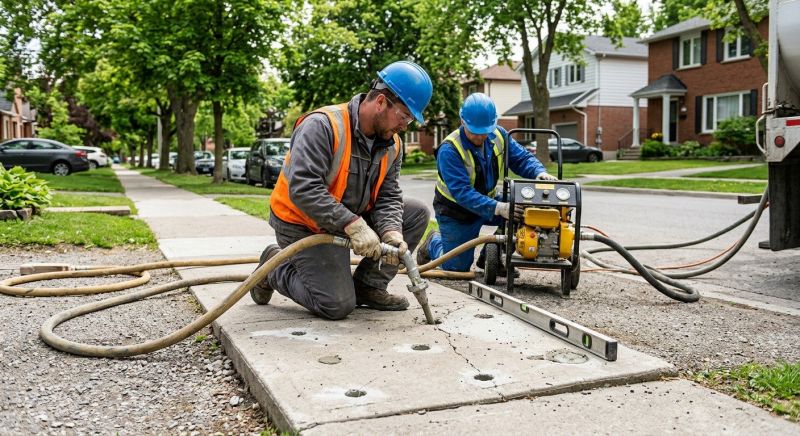Sunken Sidewalk Repair in Miami Dade County, FL