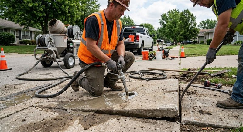 Uneven Pavement Repair in Denver, CO