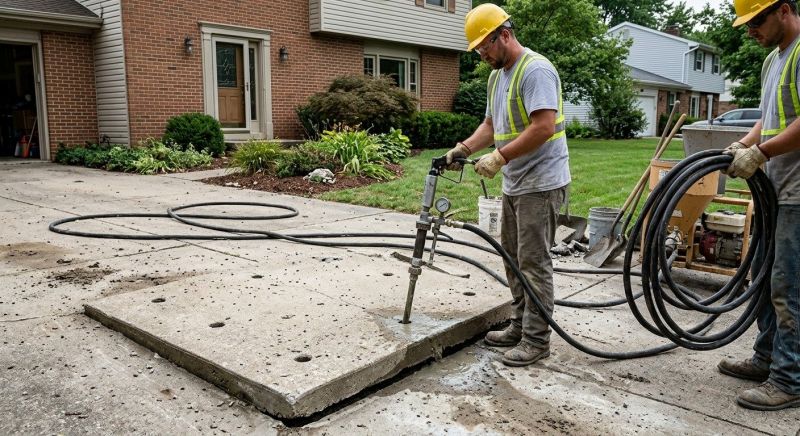 Concrete Leveling Service